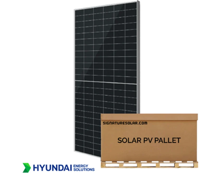 HYUNDAI 595W Bifacial professional supplier product image